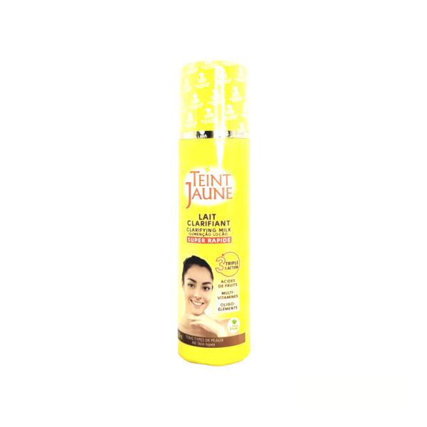 Lait éclaircissant Teint Jaune