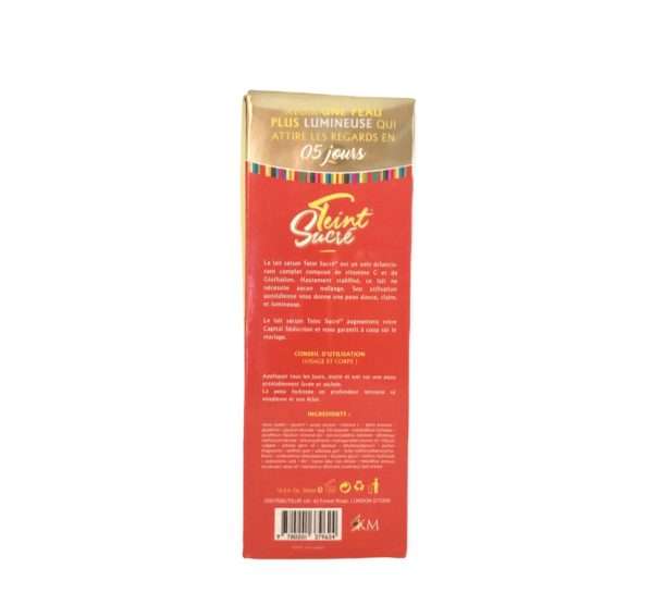 Lait éclaircissant - Teint sucré gluta-C 05 jours