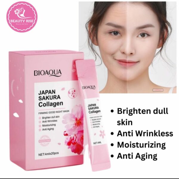 Sakura Collagen Sachet Affermissant Good Night Mask